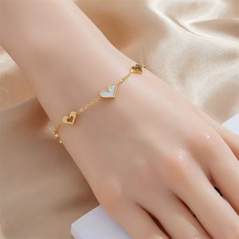 Shell Heart Jewelry Set