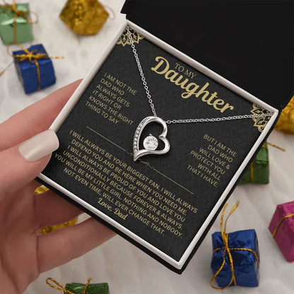 You will always be my little girl - Necklace for Daughter from Dad