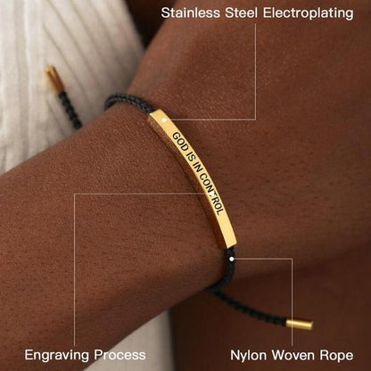 God Is In Control Bracelet