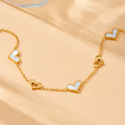 Shell Heart Jewelry Set
